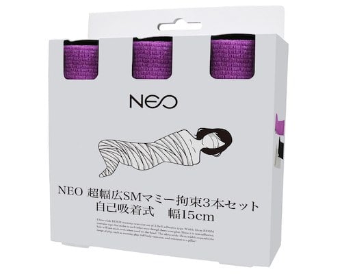 Neo Self-Adhesive Full-Body Mummification Bandages Wrap Purple