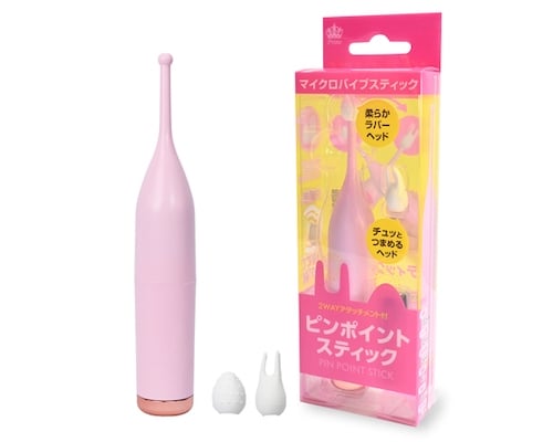 Pinpoint Stick Vibrator Pink