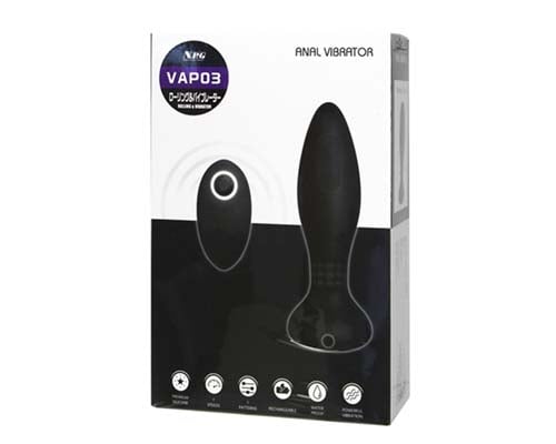 VAP03 Rolling Anal Vibrator