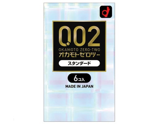 Okamoto Zero Zero Two 0.02 Excellent Condoms Standard