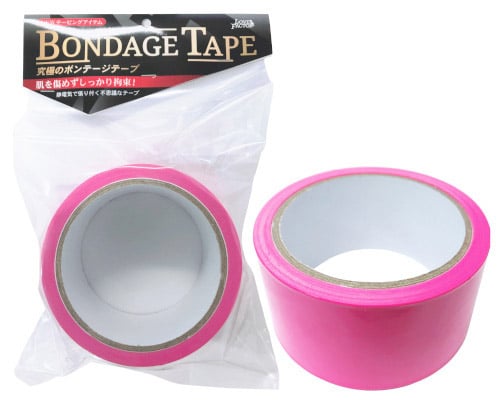 Non-Adhesive BDSM Bondage Tape Rose Pink