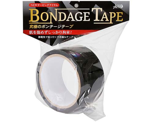 Non-Adhesive BDSM Bondage Tape Black
