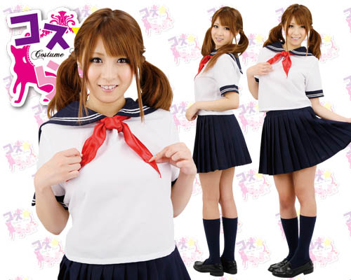 Japanese Summer School Uniform Classmate Costume