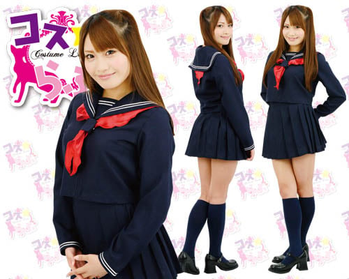 Japanese Winter School Uniform Classmate Costume