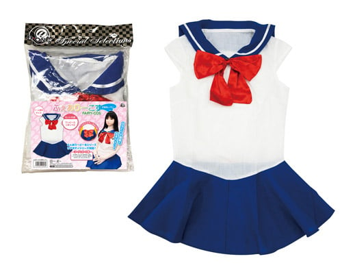 Fairy Cos Conservative School Sailor Uniform Costume