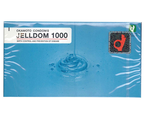 Okamoto Condoms Jelldom 1000 (12 Pack)