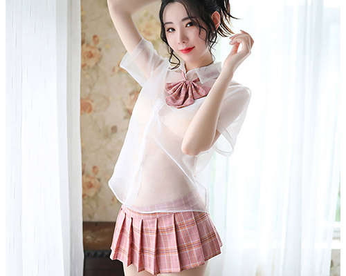 Translucent Schoolgirl Uniform