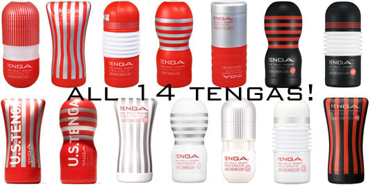 Tenga Superpack: 25 pieces, all from Tenga
