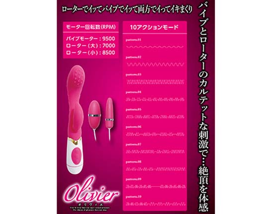 Olivier Rabbit Vibrator with Bullet Vibes