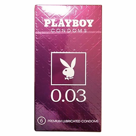 Playboy Condoms 0.03 (Pack of 6)