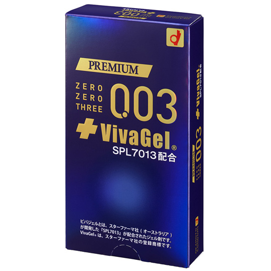 Okamoto Premium 003 Condoms with VivaGel