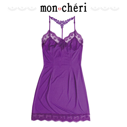 Mon Cheri Roomwear Purple Negligee