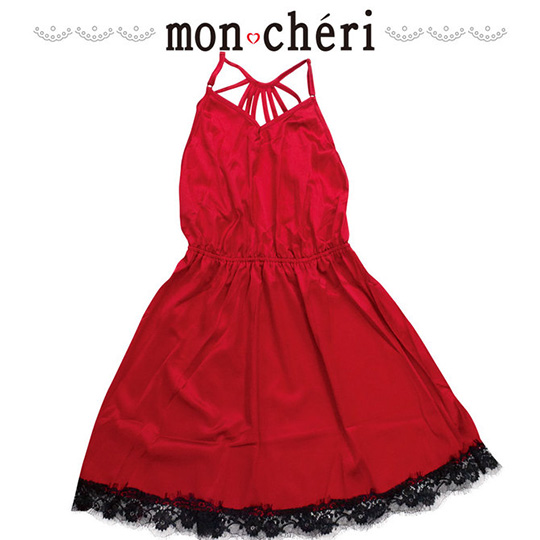 Mon Cheri Roomwear Silky Red Dress