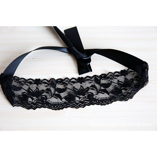 Racy Lacy Eye Mask and Gloves