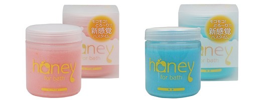 Honey Bath Aroma Bubble Gel Pot Set