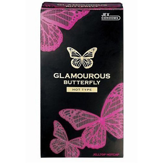Glamorous Butterfly Condoms (12 Pack)