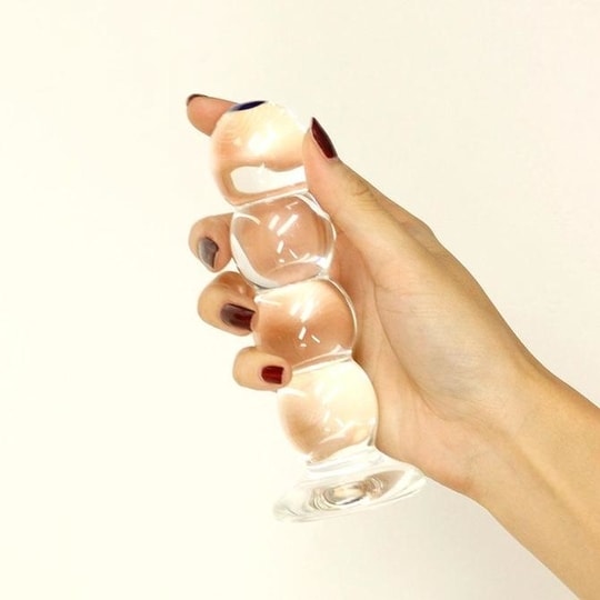 Crystal Ice Sorajuzu Glass Anal Dildo