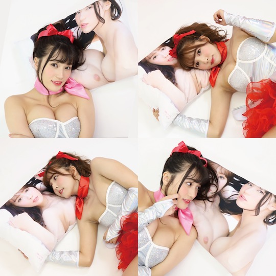 Muteki 10th Anniversary Yua Mikami Shoko Takahashi Pillow Cover