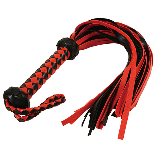 Naughty King Whip Black and Red