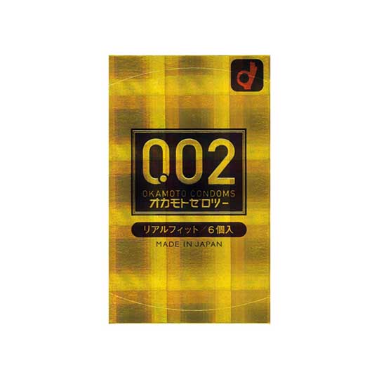 Okamoto Zero Real Fit Condoms (6 Pack)