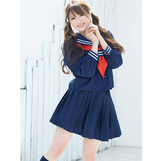 Minami Aizawas Favorite Costume School Sailor Uniform