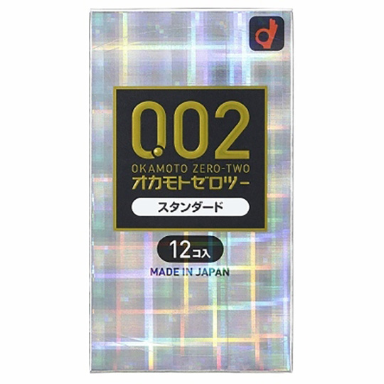 Okamoto Zero Zero Two 0.02 Excellent Standard Condoms (12 Pack)
