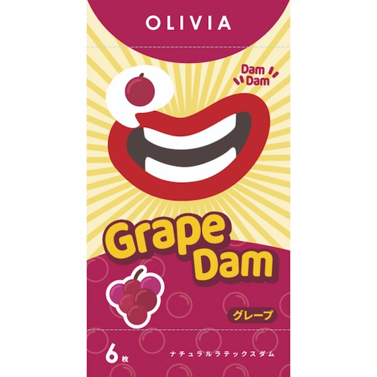 Grape Dam Oral Intimacy Sheets