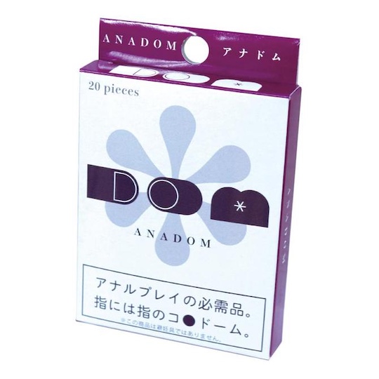 Anadom Anal Protection Covers Finger Condoms