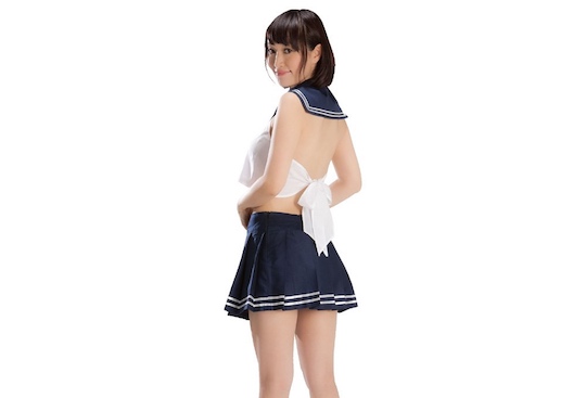 Japanese Sailor Schoolgirl Uniform Short