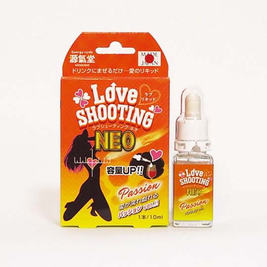 Love Shooting Neo Passion Drops - Aphrodisiac drink for women - Kanojo Toys