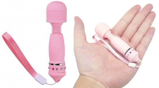 Deco Ma Vibrator - Pinkfarbener und dekorierter Mini-Vibrator - Kanojo Toys