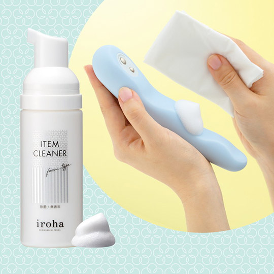 Iroha Item Cleaner for Vibrators - Sex toy cleansing soap foam - Kanojo Toys