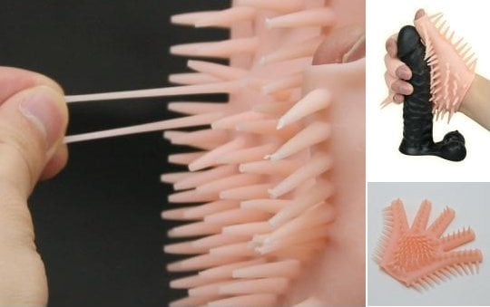 Te Kunishan Masturbation Glove - Hand massage kit - Kanojo Toys