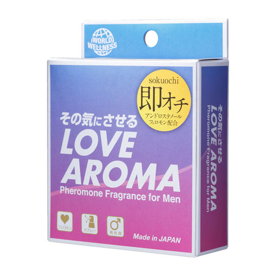 Love Aroma Pheromone Fragrance Spray for Men - Aphrodisiac love potion perfume - Kanojo Toys