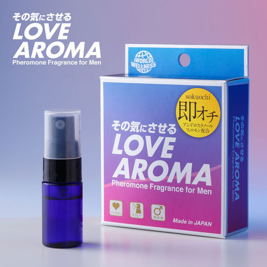 Love Aroma Pheromone Fragrance Spray for Men - Aphrodisiac love potion perfume - Kanojo Toys