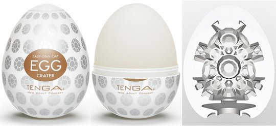 Tenga Egg Season 3 Set - Thunder, Misty, Crater masturbation eggs - Kanojo Toys