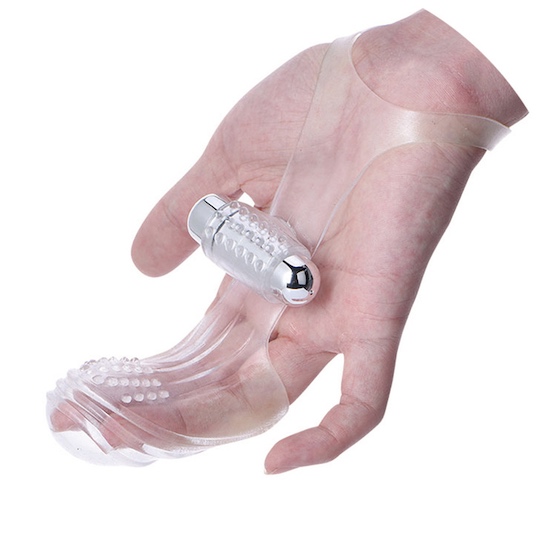 Vibrating Finger Sack for Couples - For intimate, enhanced fingering - Kanojo Toys
