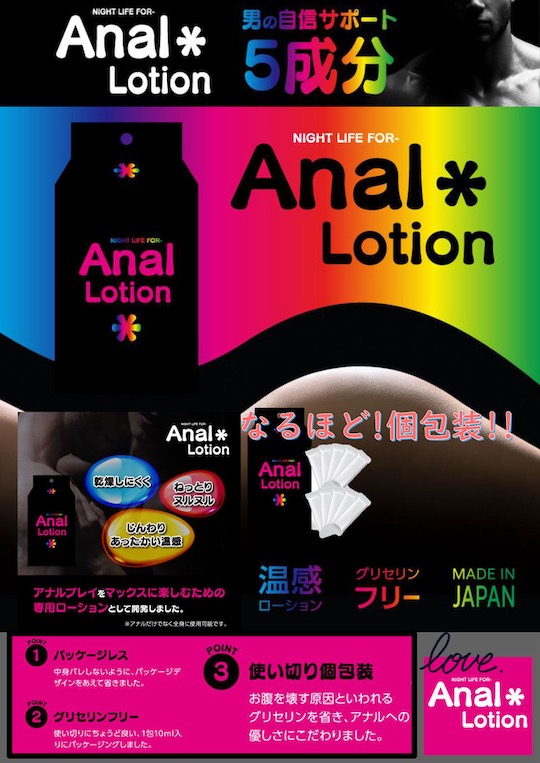 Anal Lotion Lube - Anal sex lubricant - Kanojo Toys