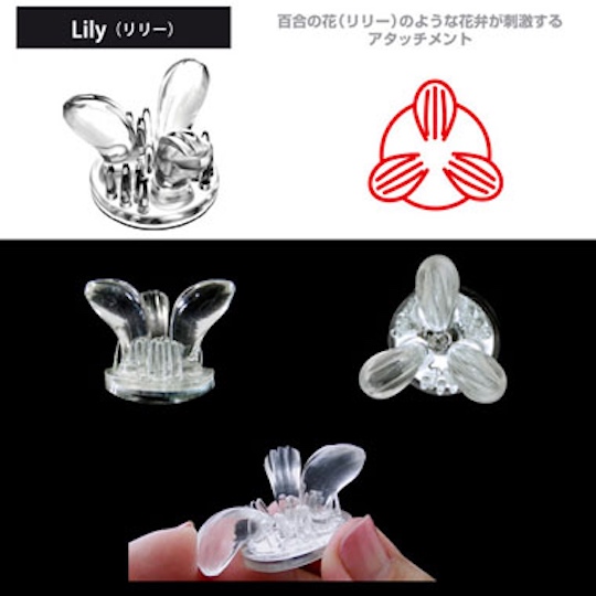 Nipple Cup Vibrators Attachments Set 3 - Breast stimulation vibe accessory - Kanojo Toys
