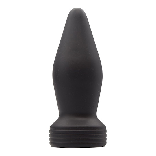 Magnum Water Silicone 01 Butt Plug - High-quality, black anal toy - Kanojo Toys