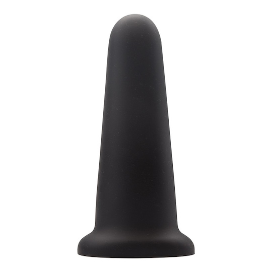 Magnum Water Silicone 02 Butt Plug - High-quality, black anal toy - Kanojo Toys