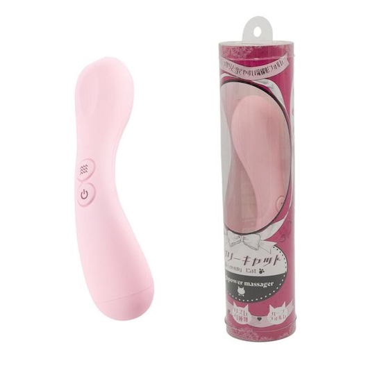 Lovely Cat High Power Massager Vibe Pink - Streamlined insertable vibrator - Kanojo Toys