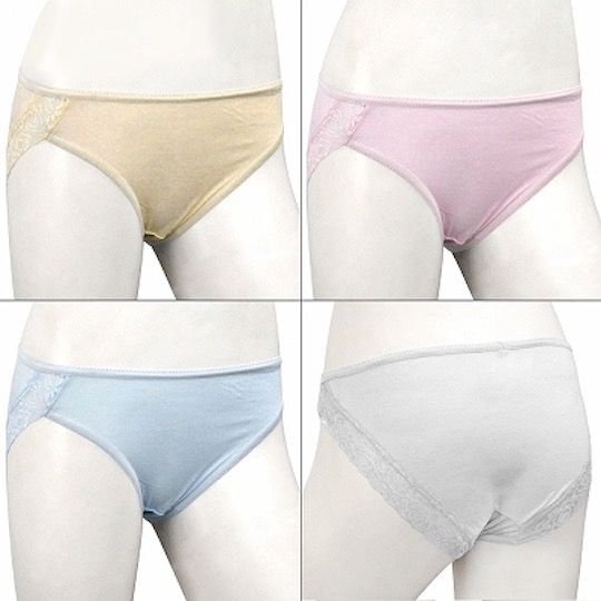 Full-Back Panties Set (10 Pairs) - Japanese girl underwear mega-pack - Kanojo Toys