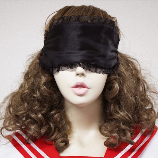 Reversible Eye Mask - Red and black color - Kanojo Toys