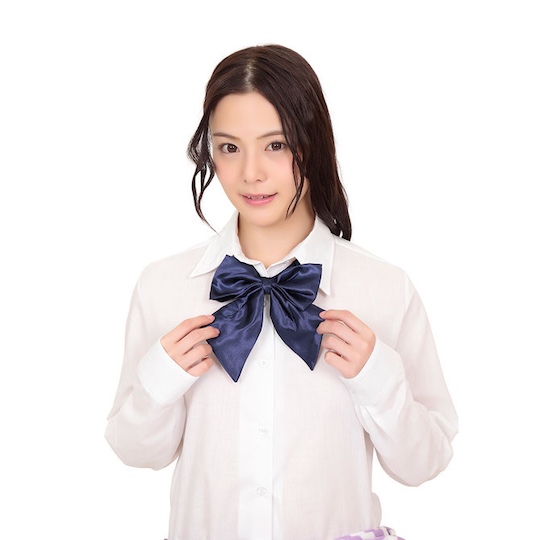 Navy Schoolgirl Bow - School student costume item - Kanojo Toys
