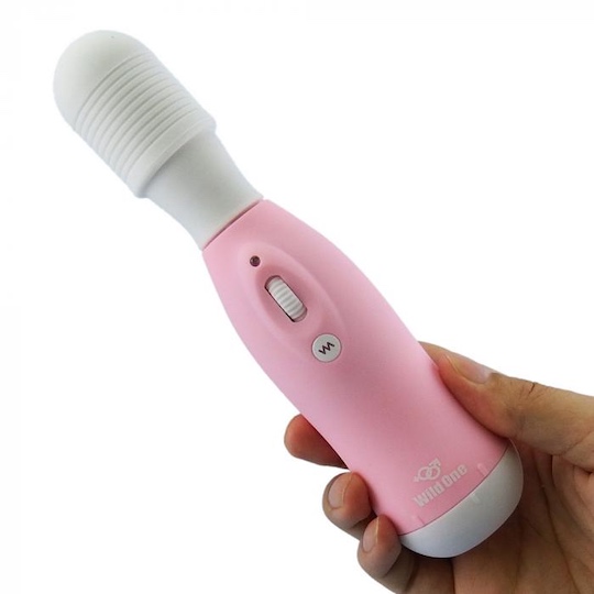 Pink Denma 1 Plus Vibrator - Compact massager wand vibe - Kanojo Toys