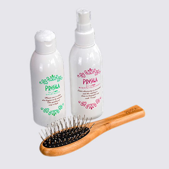 Love Doll Hair Care Set (Renewal) - Wig shampoo, spray, and brush - Kanojo Toys