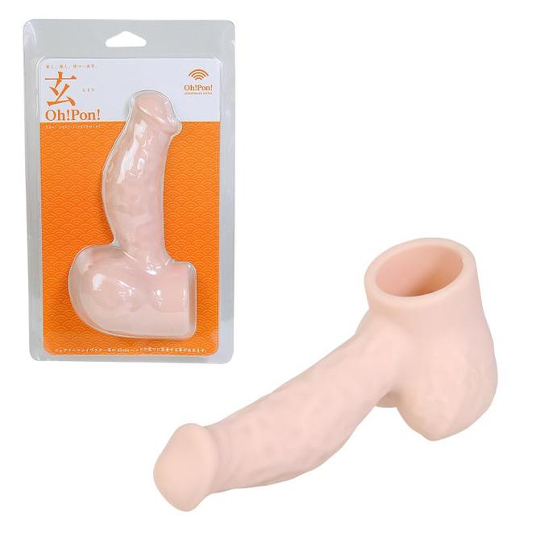 Oh! Pon! Gen Vibrator Penis Attachment - Insertable vibe accessory for vaginal stimulation - Kanojo Toys