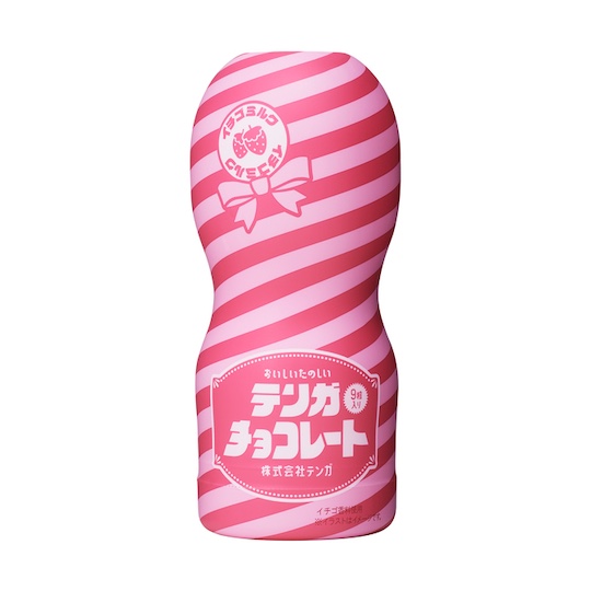 Tenga Chocolate Milky Strawberry - Japanese adult toy sweets - Kanojo Toys
