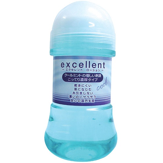 Excellent Lotion Cool Mint Thick Lubricant 150 ml - High-quality Japanese lube - Kanojo Toys